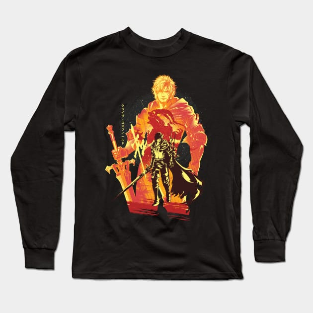 The Shield of Rosaria Long Sleeve T-Shirt by plonkbeast